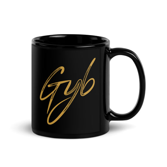 GYB Classic- Black Glossy Mug